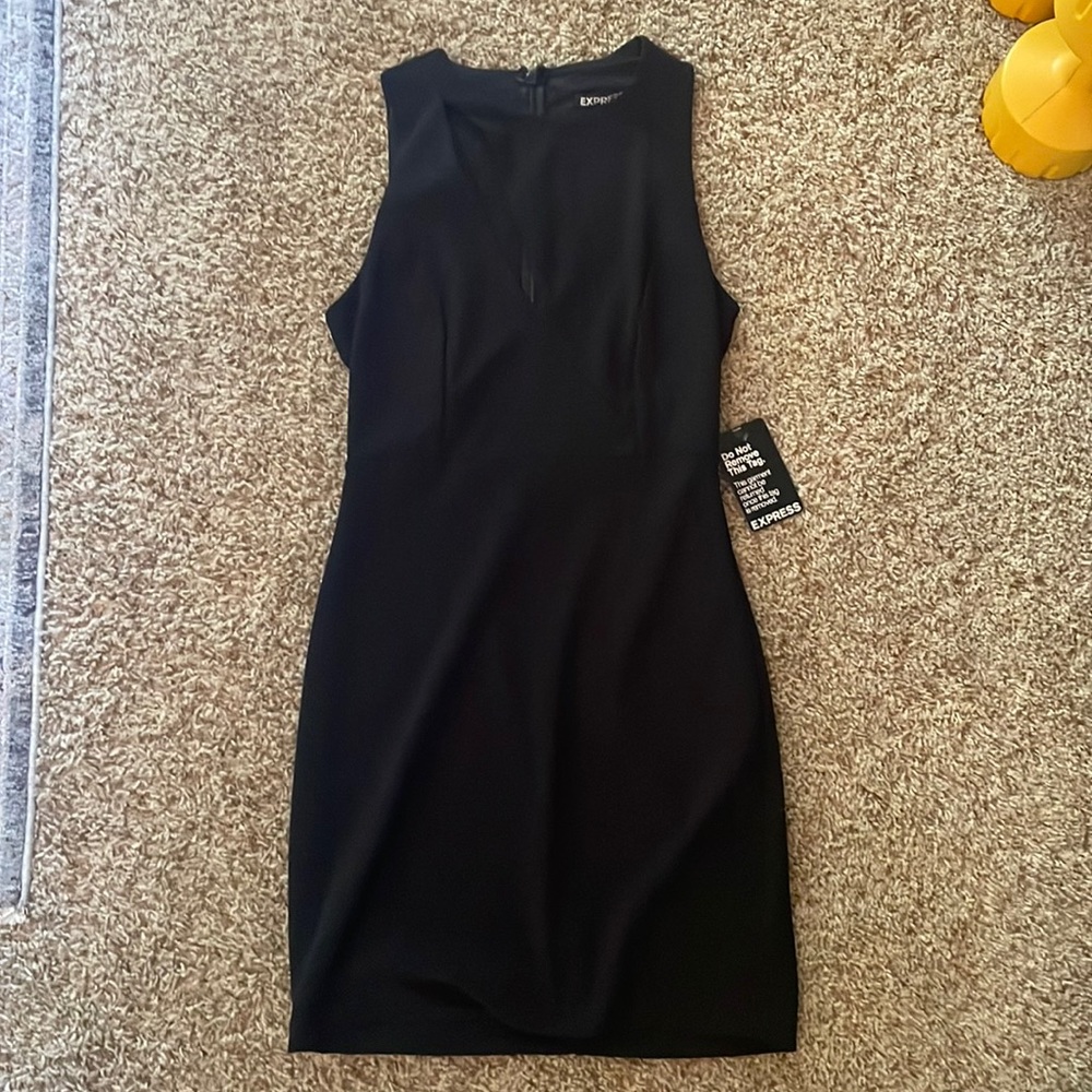 Express black business dress